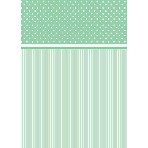 Westcott Dots-and-Stripes Art Canvas Backdrop with Grommets