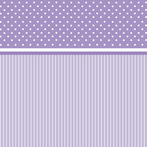 Westcott Dots-and-Stripes Art Canvas Backdrop with Hook-and-Loop Attachment