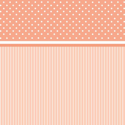 Westcott Dots-and-Stripes Matte Vinyl Backdrop with Hook-and-Loop Attachment