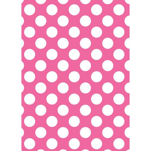Westcott Large Dots Matte Vinyl Backdrop with Grommets