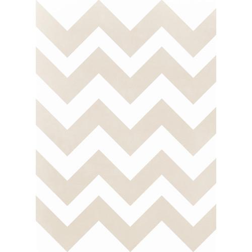 Westcott Pastel Chevron Matte Vinyl Backdrop with Grommets