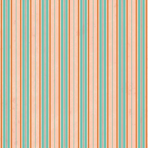 Westcott Striped Wallpaper Art Canvas Backdrop with Hook-and-Loop Attachment