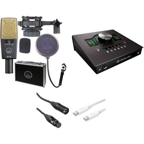 AKG C 414 XL II and Apollo Twin DUO Recording Kit