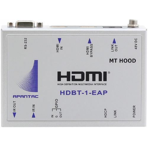 Apantac Single-Port HDBaseT HDMI Extender with IR, RS232, GPI and Assignable POE