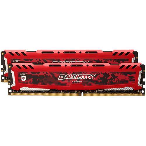 Ballistix 16GB Sport LT Series DDR4 2400 MHz SR UDIMM Memory Kit