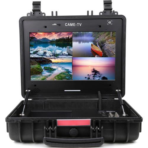 CAME-TV Portable Case 4K HDMI 3G-SDI Monitor
