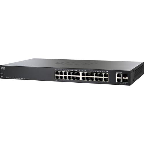 Cisco SF220-24P PoE Smart Switch with 24 x 10 100 Mb s Ethernet Ports