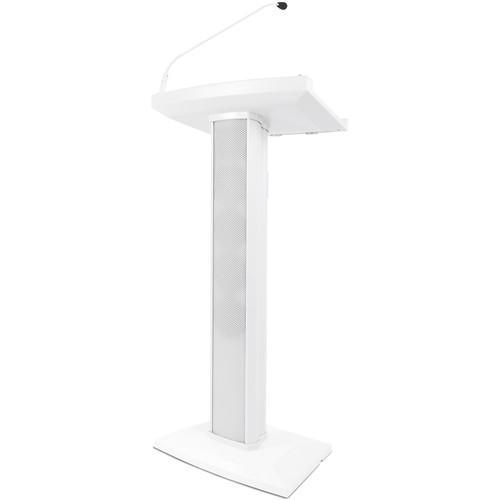 Denon All-In-One Audio Lectern with Speaker, Gooseneck Mic, and USB