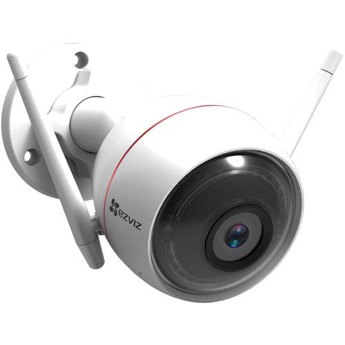 ezviz C3W ezGuard Plus 1080p Outdoor Wi-Fi Bullet Camera with Night Vision & 16GB microSD Card