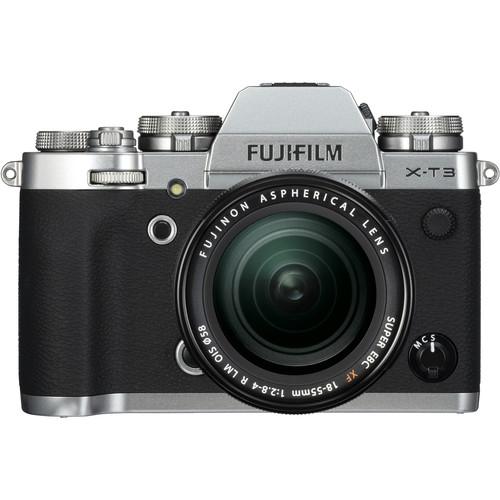 FUJIFILM X-T3 Mirrorless Digital Camera with 18-55mm Lens