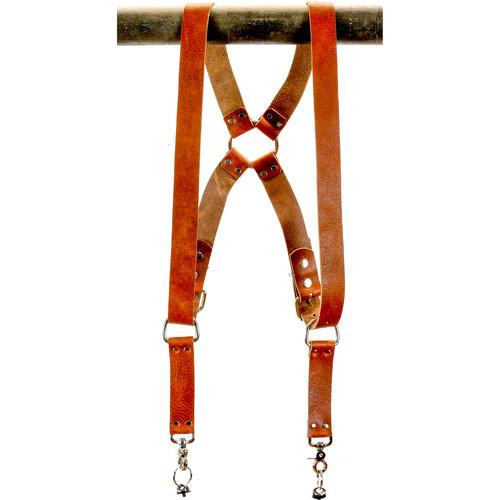 Funk Plus Water Buffalo Leather Ring Back Harness with 1.5" Wide Straps
