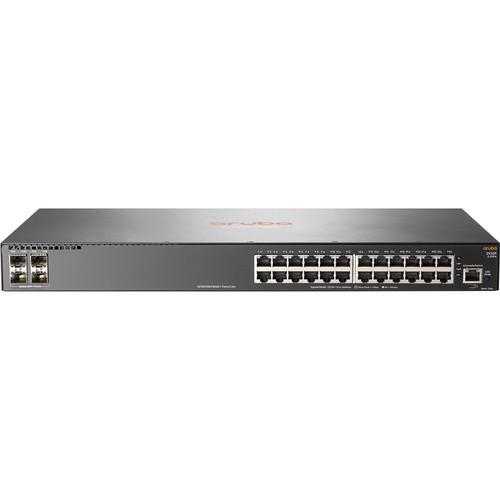 HP Aruba 2930F 24-Port Gigabit Ethernet Switch with Four 1 Gb s SFP Ports