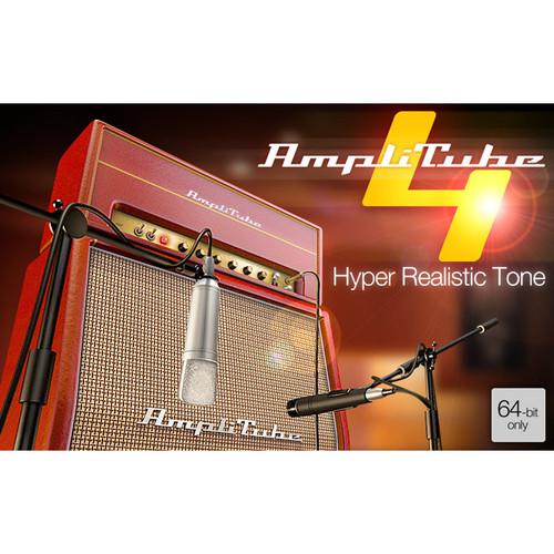 IK Multimedia AmpliTube 4 Deluxe - Guitar Amplifier and Cabinet Emulation Software