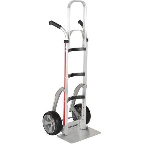 Magliner Curved-Back Hand Truck with 10"
