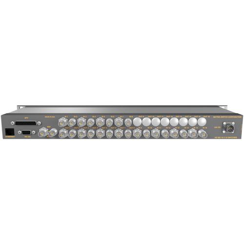 Matrix Switch 16 x 8 3G-SDI Video Router with Button Panel
