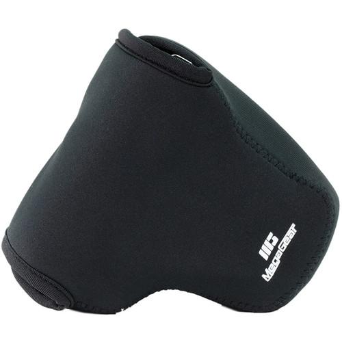 MegaGear MG1070 Ultra Light Neoprene Case with Carabiner for Olympus OM-D E-M1 Mark II with 12-40mm