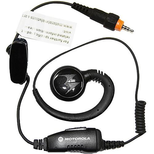 Motorola CLP Swivel Earpiece with Short Cord, Inline PTT Mic