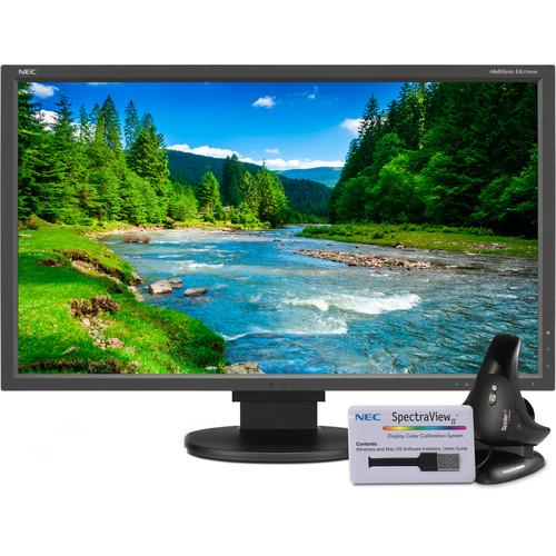 NEC EA275WMI-BK 27" Widescreen LED Backlit WQHD IPS Monitor with SpectraViewII