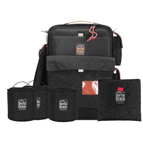 Porta Brace Backpack with Three Lens Cups for Cine Style Cameras