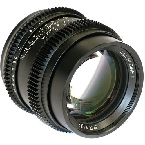 SLR Magic Cine II 50mm f 1.1 Lens