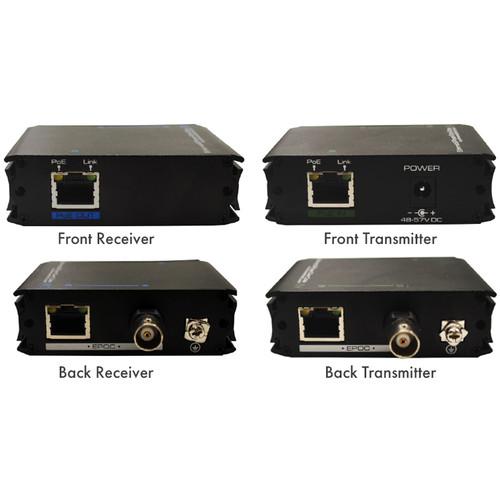Speco Technologies Ethernet and Power Extender over Coax Transmitter & Receiver Kit
