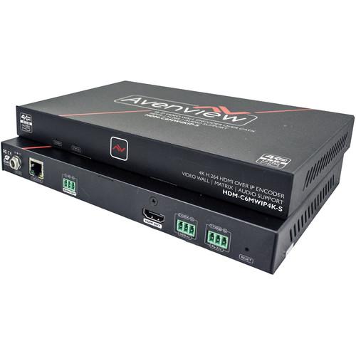 Avenview HDMI over IP Transmitter with Seamless Switching & Videowall
