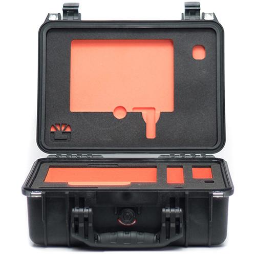 Bright Tangerine Pelican 1450 Case with Custom-Cut Foam for Misfit Atom Matte Box