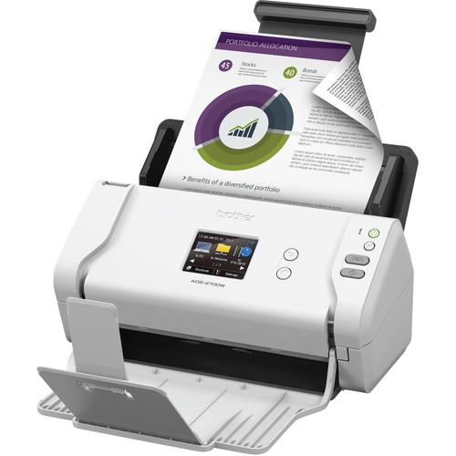 Brother ADS-2700W Wireless High-Speed Document Scanner