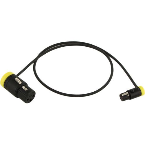Cable Techniques CT-LPS-FX3T-18Y Low-Profile LPXLR-3F to TA3F Cable