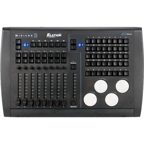 Elation Professional USB-Powered MIDICON-2 Lighting Controller