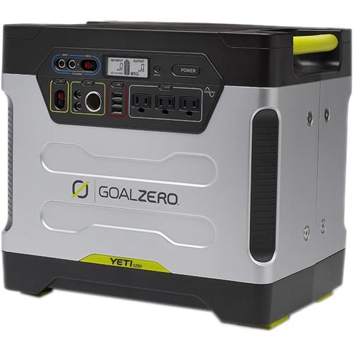 GOAL ZERO Yeti 1250 Portable Power Station with Boulder Briefcase Solar Kit, GOAL, ZERO, Yeti, 1250, Portable, Power, Station, with, Boulder, Briefcase, Solar, Kit
