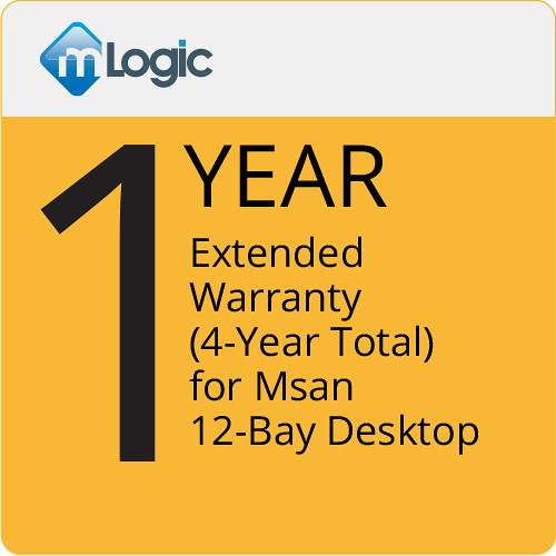 mLogic 1-Year Extended Warranty for mSan 12-Bay Desktop