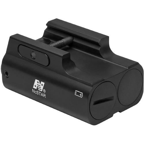 NcSTAR APXLRGB Red & Green Aiming Laser with Picatinny Base & Remote Pressure Switch