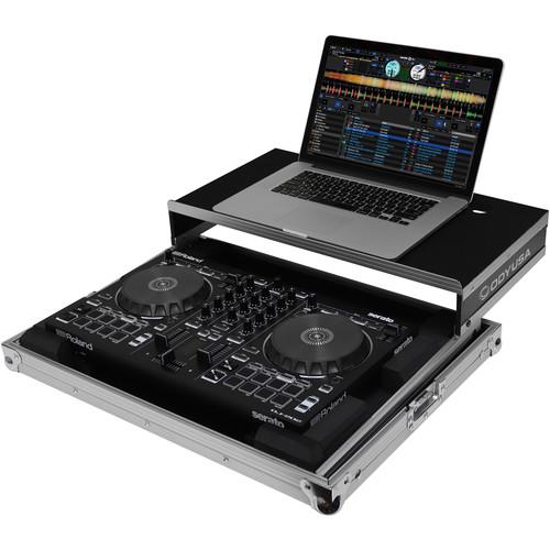 Odyssey Innovative Designs Flight Ready Low Profile Glide Style Case for Roland DJ-202 Serato DJ Controller