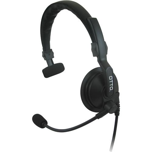Otto Engineering Lightweight, Single Speaker, Padded Headband With Standard PTT