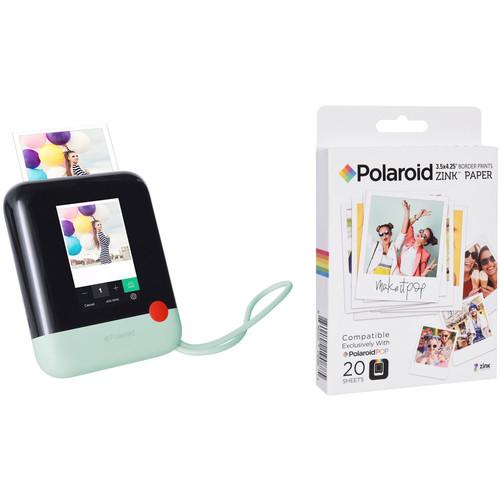 Polaroid Pop Instant Print Digital Camera with ZINK Paper Kit