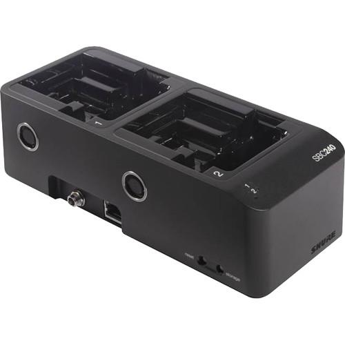 Shure SBC240 Two-Bay, Networked Docking Charger