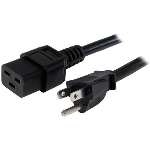 StarTech NEMA 5-15P to C19 Computer Power Cord