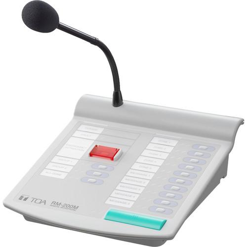 Toa Electronics RM-200MPS Remote Microphone for VM-3000 Series Voice Evacuation System