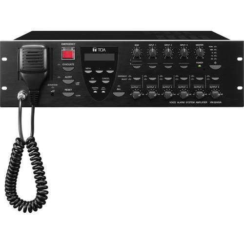 Toa Electronics VM-3240VA 240W Voice Alarm System Amplifier
