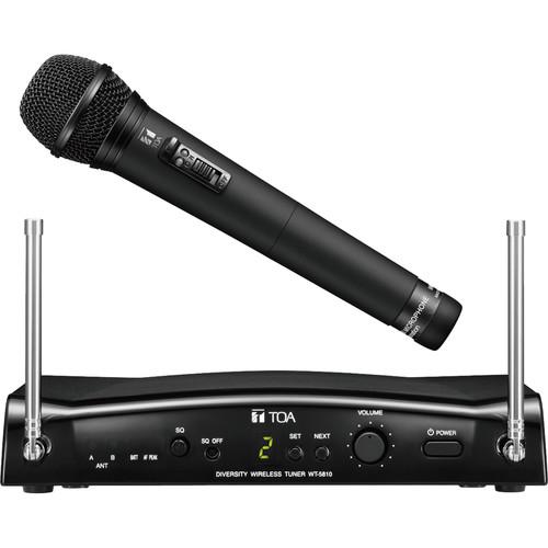 Toa Electronics WS-5265 UHF Wireless Tuner and Dynamic Microphone Set