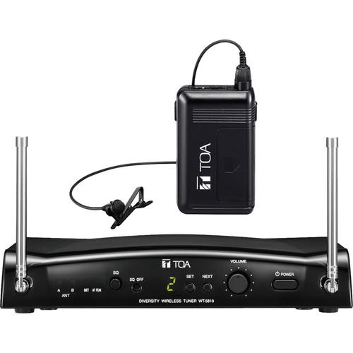 Toa Electronics WS-5325U UHF Wireless Tuner, Transmitter, and Microphone Set