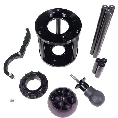 VariZoom Universal Riser Kit with Mitchell Base and 4 6 10" Riser Rods