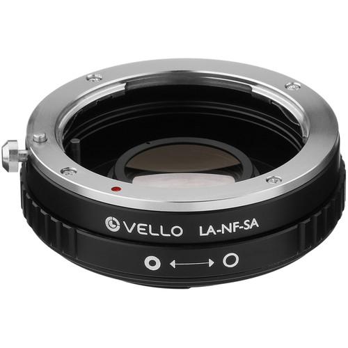 Vello Sony Minolta A Lens to Nikon F-Mount Camera Lens Adapter