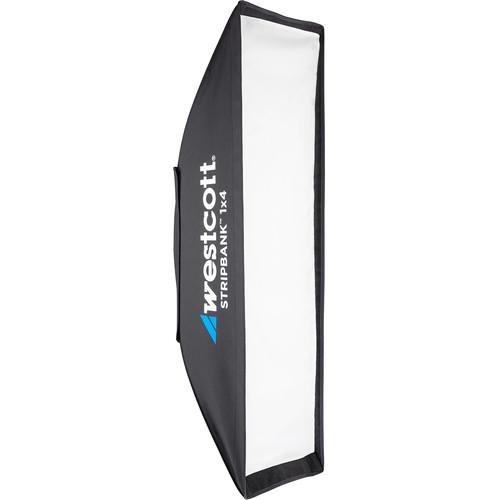 Westcott Stripbank 1x4 with Silver Interior