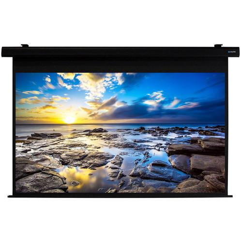 Alltec Electric Projector Screen 120" Diag Hdtv Format Matte White Fabric