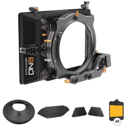 Bright Tangerine Strummer DNA Matte Box Kit 2 with Flags, Donut & Horizontal Filter Tray