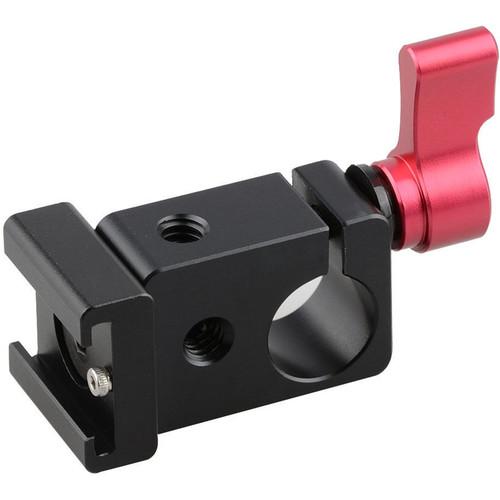CAMVATE 15mm Rod Clamp with Cold Shoe Base
