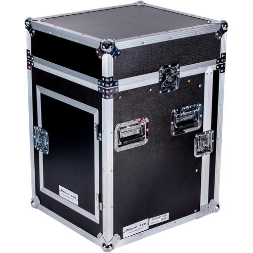 DeeJay LED 10RU Slant Mixer Rack 10RU Vertical Rack System
