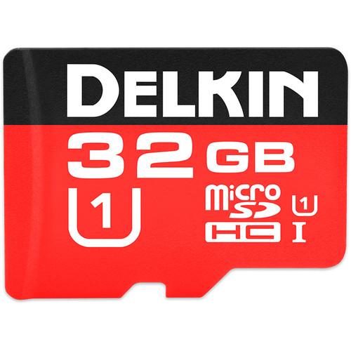 Delkin Devices 32GB 500x microSDHC UHS-I Memory Card